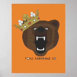 TOXC xRAMPAGE XD-Poster Poster