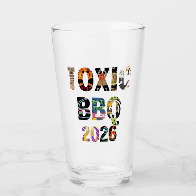 Toxic BBQ 2026 Glas (Vorderseite)