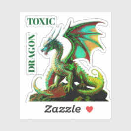 TOXIC DRAGON  AUFKLEBER