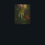 Toxic Elegance: The Rosary Pea Impressionistic Oil Leinwanddruck<br><div class="desc">The tenth and final masterpiece in the "Toxic Elegance" collection. This high-contrast study features the Rosary Pea (Abrus precatorius), known for its striking red and black seeds and its "nefarious" biological potency. Rendered in a thick impasto oil painting style, the vibrant textures and lighting create a physically alive presence against...</div>