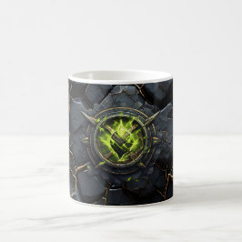 Toxic Rune Gamer Emblem Kaffeetasse