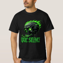 "Toxic Silence" T-shirt med logo + text