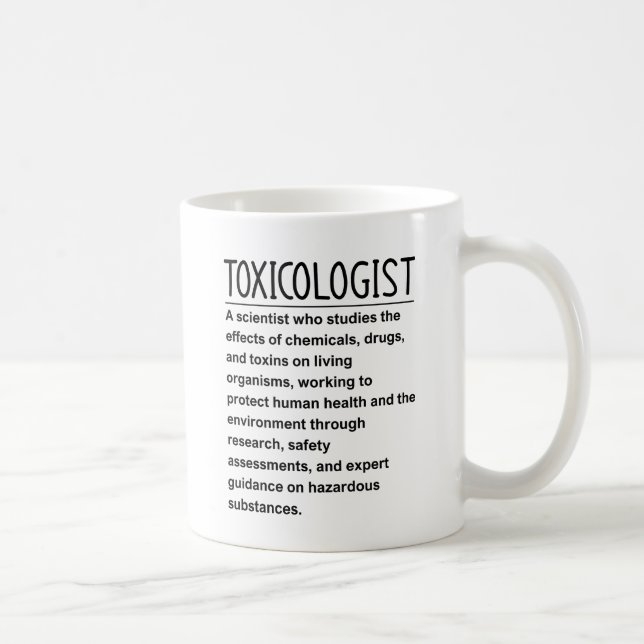 Toxikologe Kaffeetasse (Rechts)