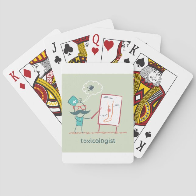 Toxikologe Spielkarten (Rückseite)