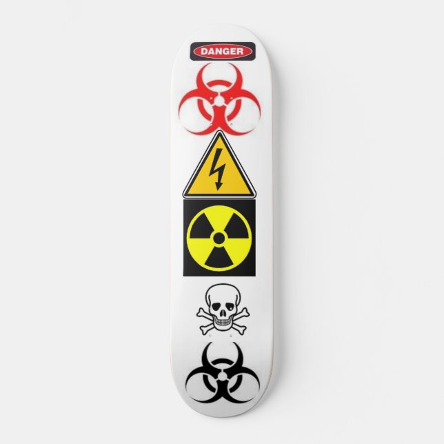 TOXISCH SKATEBOARD (Vorderseite)