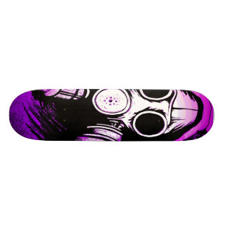 Toxische Substanz der Biogefährdung-GASMASK Skateboard