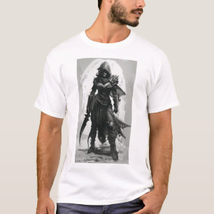 Toxischer junger Emo Demon Hunter Action Pose T - T-Shirt