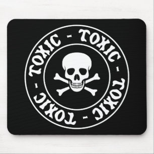 Toxischer Schädel und Krebse Mousepad