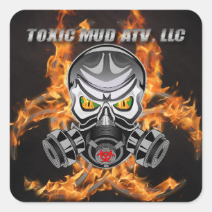 Toxischer Sticker