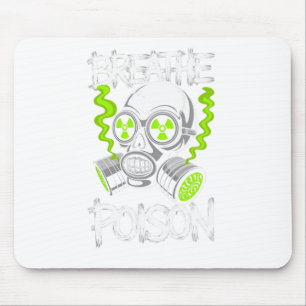 Toxischer Totenkopf-Drift-Aufkleber  Mousepad