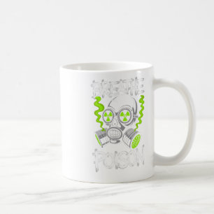 Toxischer Totenkopf-Drifter-Aufkleber  Kaffeetasse