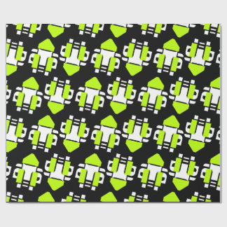 Toxisches Neon-Geschenkpapier Geschenkpapier