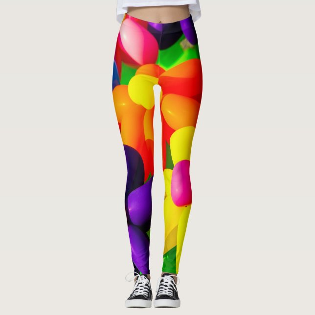 Toy Balloon Blume Leggings (Vorderseite)