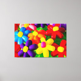 Toy Balloon Blume Leinwanddruck