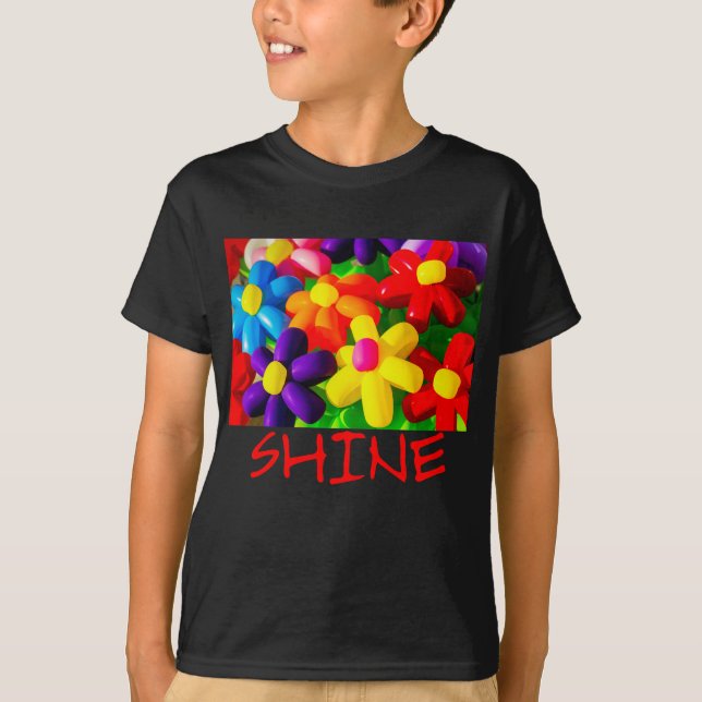 Toy Balloon Blume T-Shirt (Vorderseite)
