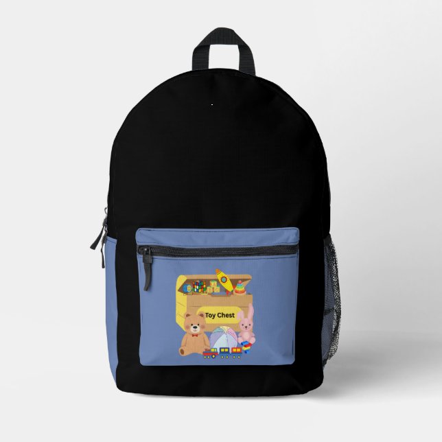 Toy Box Bedruckter Rucksack (Vorderseite)