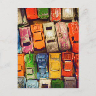 Toy Car Junkyard Postkarte