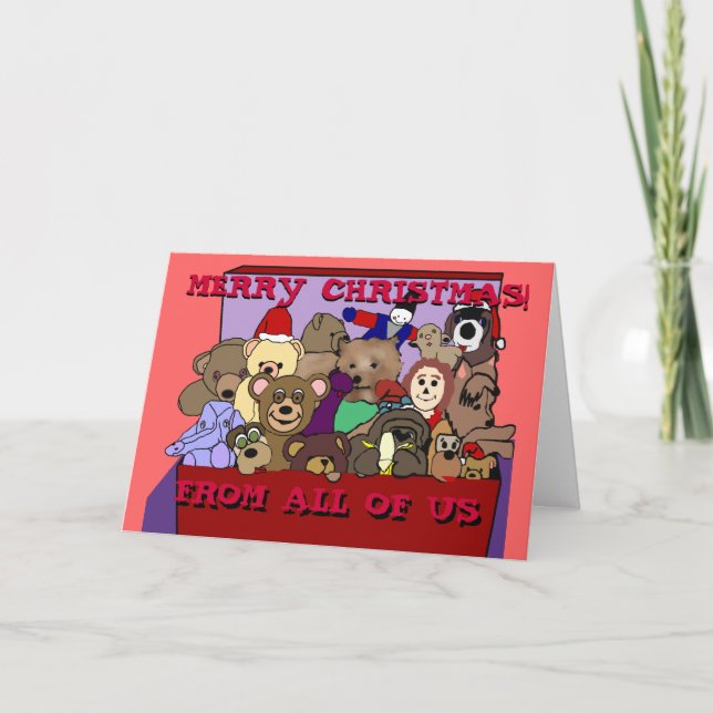Toy Chest Frohe Weihnachten von uns allen (Vorderseite)