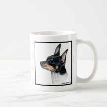Toy Fox Terrier Art von Glenda S. Harlan