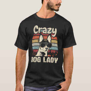 Toy Fox Terrier Crazy Dog Lady Vintag Mother D T-Shirt