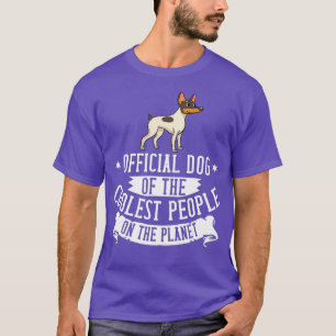 Toy Fox Terrier Dog Welpen Eigentümer Lover T-Shirt