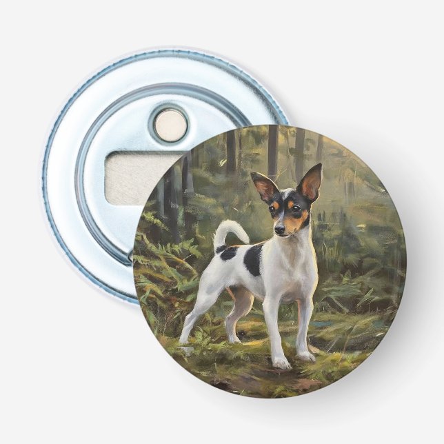 Toy Fox Terrier Flaschenöffner (Vorderseite)