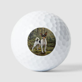 Toy Fox Terrier Golfball