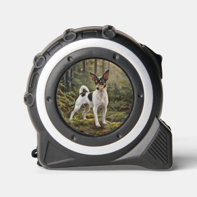 Toy Fox Terrier Maßband (Vorderseite)