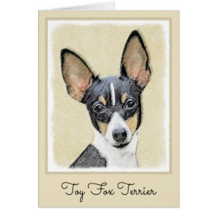 Toy Fox Terrier Painting - Niedliche Original Dog