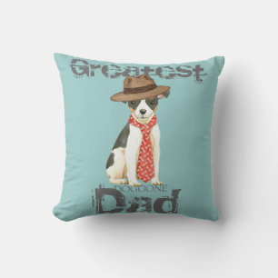 Toy Fox Terrier Vater Kissen