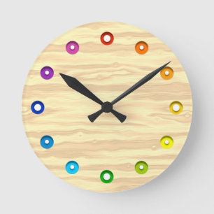 Toy Maker Runde Wanduhr