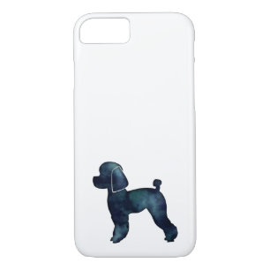 Toy Poodle Black Watercolor Silhouette Case-Mate iPhone Hülle