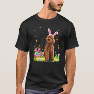 Toy Poodle Dog Ostereier Jagdspielzeug Poodle Este T-Shirt
