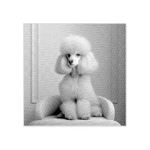TOY POODLE RUBBER BRIEFMARKE GUMMISTEMPEL