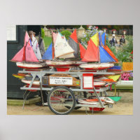 Toy Sailboats, Luxembourg Gardens, Paris