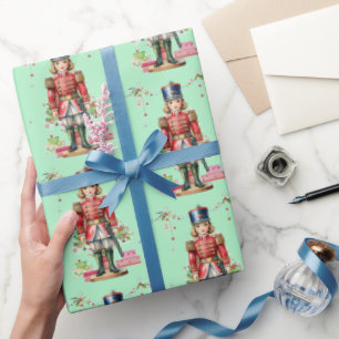 Toy Soldier Weihnachtsbaum Geschenkpapier