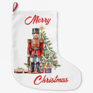 Toy Soldier Weihnachtsbaum Großer Weihnachtsstrumpf