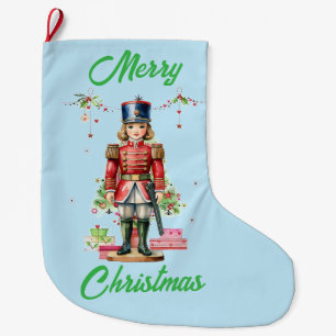 Toy Soldier Weihnachtsbaum Großer Weihnachtsstrumpf