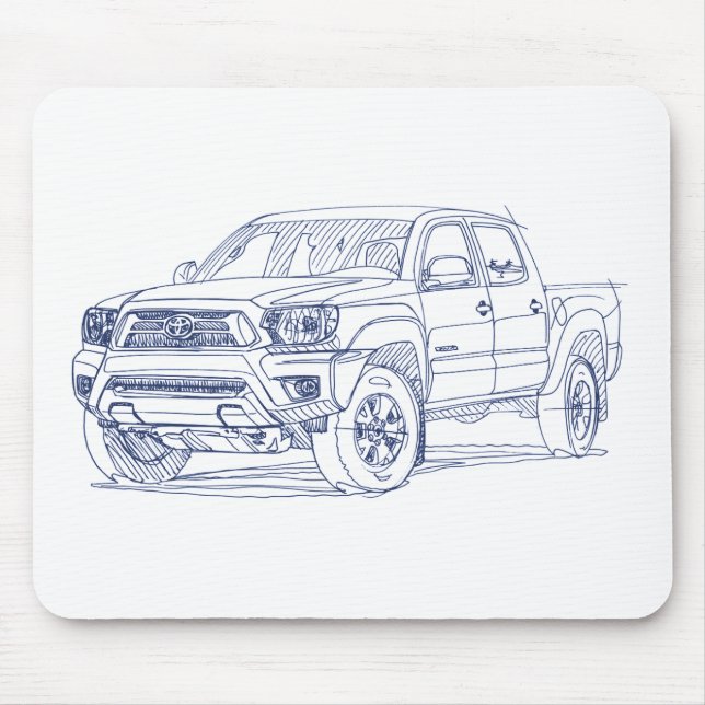 Toy Tacoma 2012 Mousepad (Vorne)