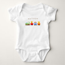 Toy Train Personalisiert Baby Onsie