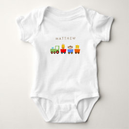 Toy Train Personalisiert Baby Onsie Strampler