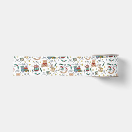 Toyland Classic Christmas Nostalgic Toys Ripsband