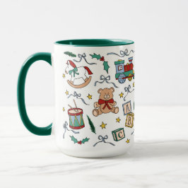 Toyland Classic Christmas Nostalgic Toys Tasse