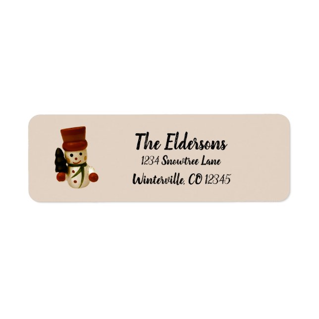 Toyland Holiday Address Labels (Vorne)