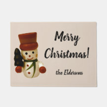 Toyland Holiday Door Mat