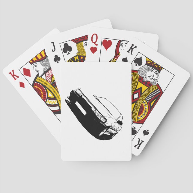 Toyota AE86 Spielkarten (Rückseite)