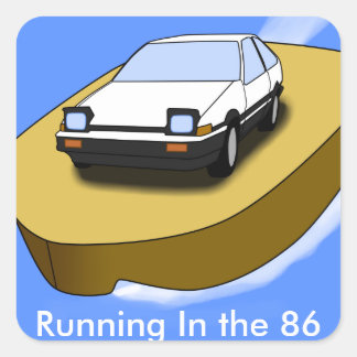 Toyota AE86 Tonnerre Sticker