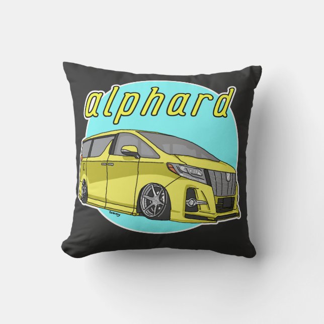Toyota Alphard - gesenkt Kissen (Vorderseite)