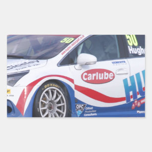 Toyota Avensis Rechteckiger Aufkleber