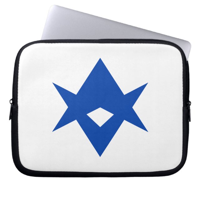 Toyota City Flag Laptop Sleeve (Vorderseite)